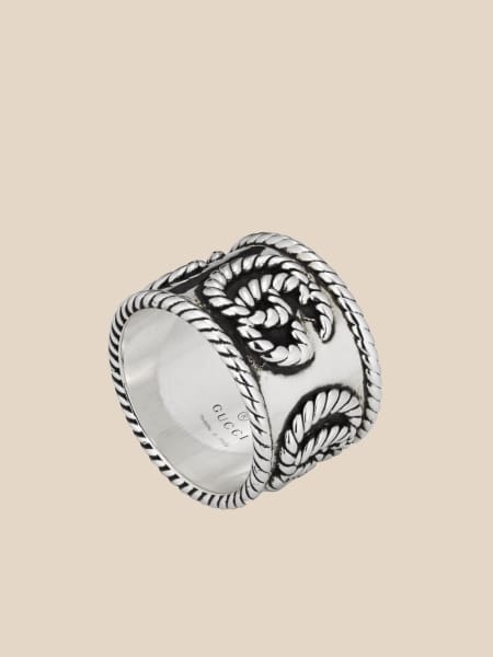 Gucci marmont: Gg marmont anello chevalier fascia 14mm