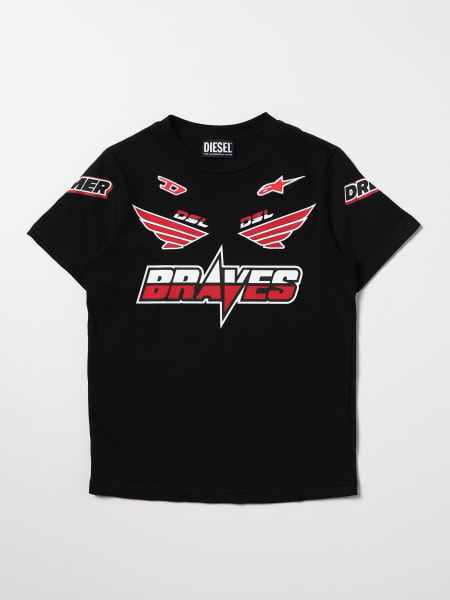 diesel braves t shirt