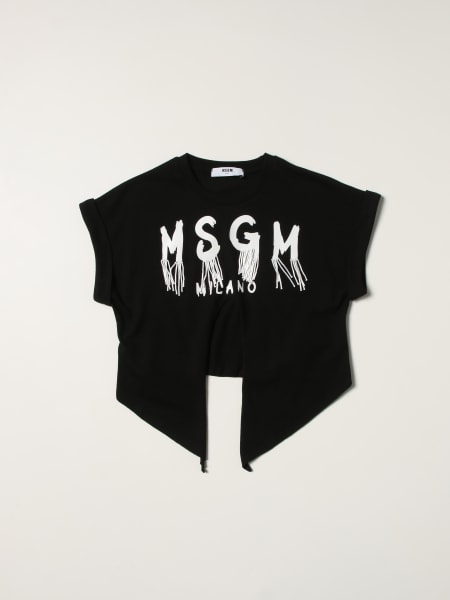 티셔츠 소년 Msgm Kids