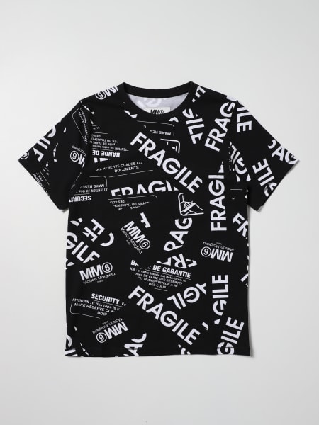 Mm6 Maison Margiela t-shirt with all over logo