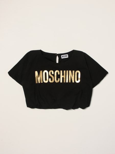 티셔츠 소년 Moschino Kid