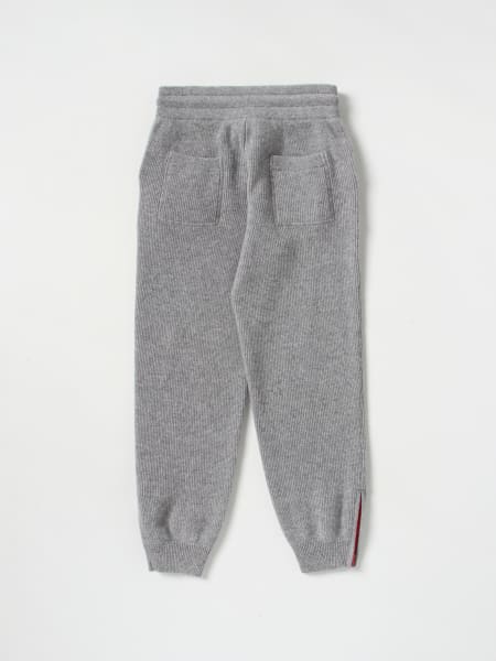 $3595 BRUNELLO CUCINELLI 100% Cashmere Joggers - Gray - M