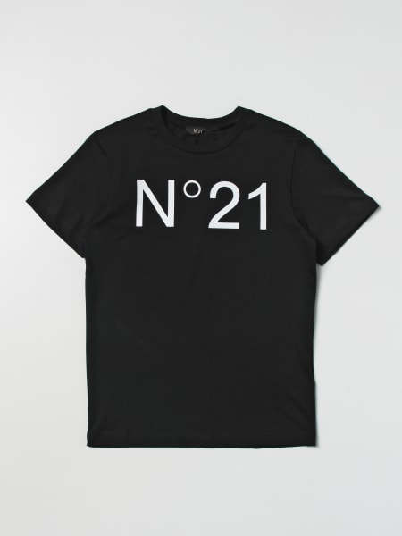 N° 21: t-shirt for boys - Black 1 | N° 21 t-shirt N21173N0153