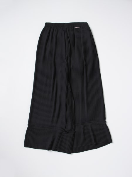 Pantalone Twinset in tessuto plissettato
