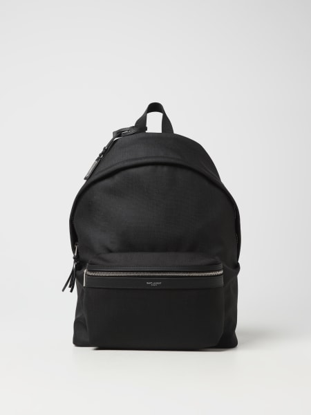 Saint Laurent City backpack in canvas and leather