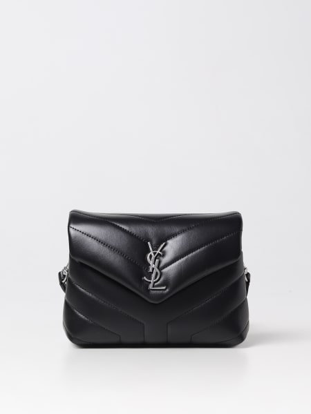 Women's Saint Laurent: Saint Laurent Toy Loulou bag in quilted leather