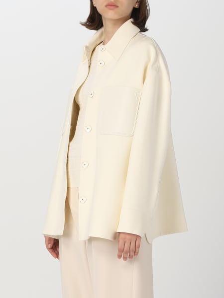 FENDI: Go-To wool and silk jacket - White | Fendi jacket