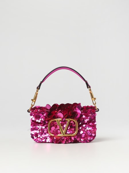 Valentino Garavani Locò Pink PP Collection bag in sequins