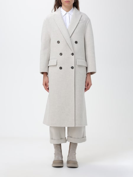 Brunello Cucinelli women's Coat FW23 Collection online at
