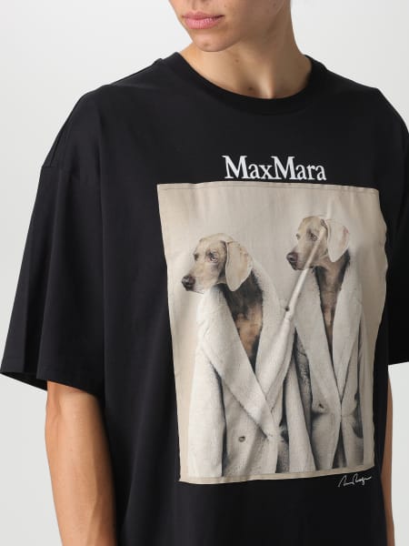 MAX MARA：Tシャツ レディース - ブラック | GIGLIO.COMオンラインの