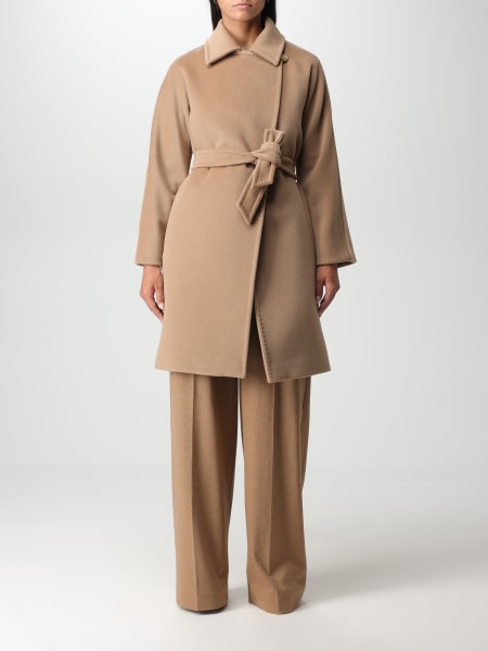 Cappotto cammello Max Mara: Cappotto Estella Max Mara in lana e cashmere