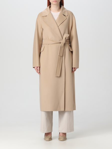 Cappotti donna lunghi: Cappotto S Max Mara in lana vergine