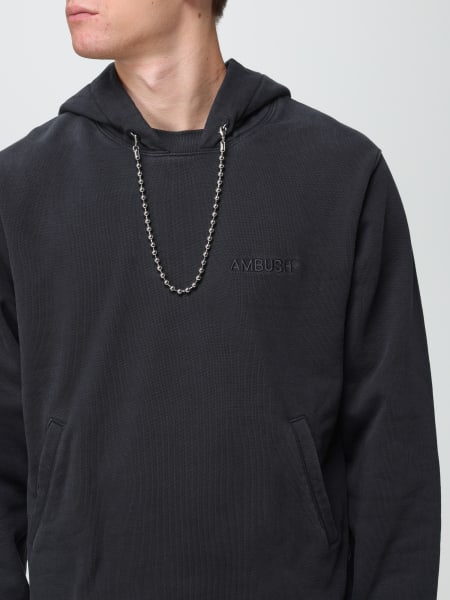 AMBUSH sweatshirt for man Black Ambush sweatshirt