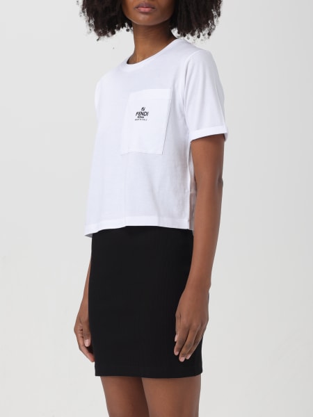 FENDI：Tシャツ レディース - ホワイト | GIGLIO.COMオンラインのFendi