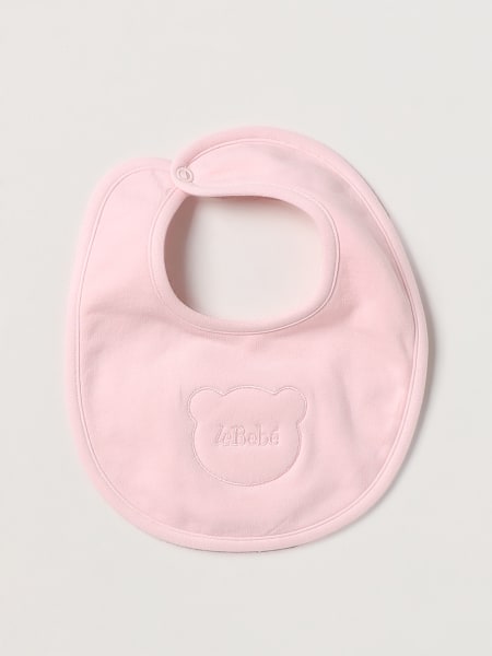 Bavaglino Le Bebè in cotone stretch con logo