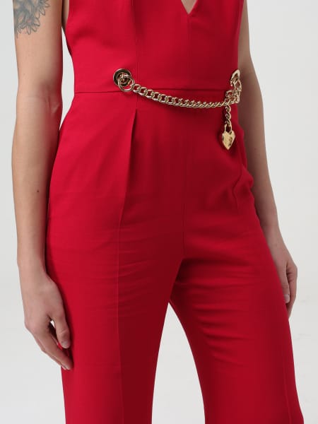 MOSCHINO COUTURE: jumpsuits for women - Red  Moschino Couture jumpsuits  04080533 online at