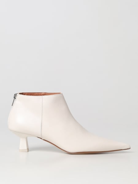 Ganni leather ankle boots