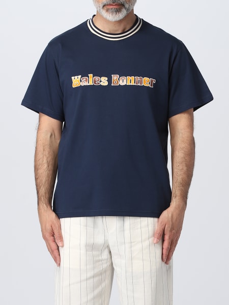 Wales Bonner Outlet: t-shirt for man - Navy | Wales Bonner t-shirt