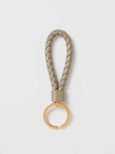 Bottega Veneta® Women's Intreccio Key Ring in Gold. Shop online now.