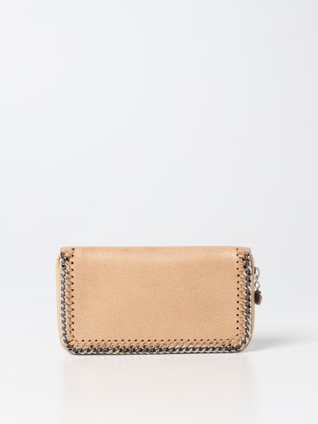 Stella McCartney Falabella wallet in cracklè synthetic leather