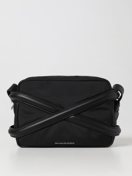 Alexander Mcqueen: Alexander McQueen Harness bag in nylon and leather