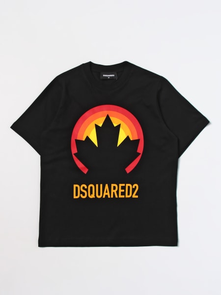 DSQUARED2 JUNIOR: t-shirt for boys - Red  Dsquared2 Junior t-shirt  DQ1743D00MV online at