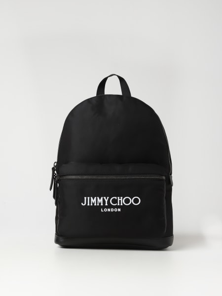 JIMMY CHOO：バックパック メンズ - ブラック | GIGLIO.COM