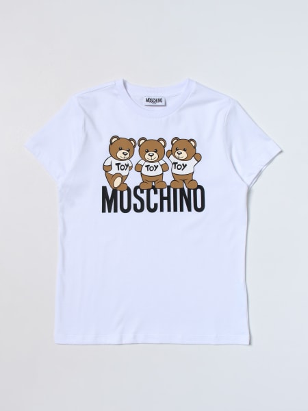 T-shirt bambina: T-shirt Moschino Kid in cotone