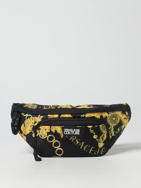 Versace Jeans Couture pouch in nylon with Baroque print