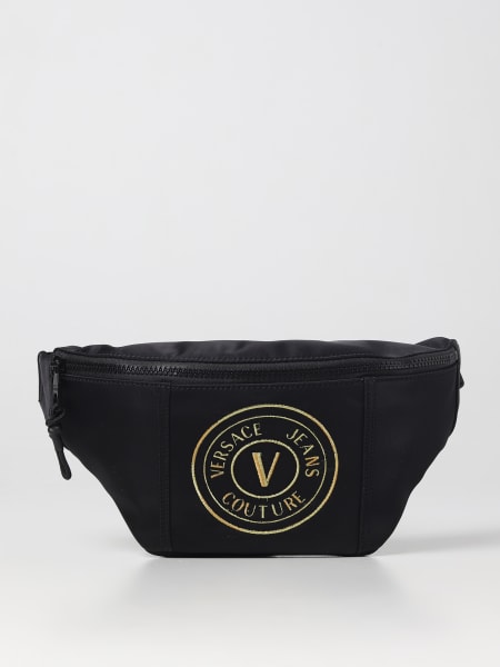 Versace Jeans Couture pouch in nylon with logo