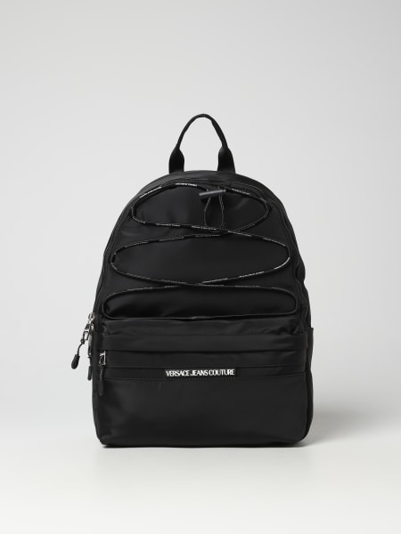Versace Jeans Couture backpack in nylon with applied logo