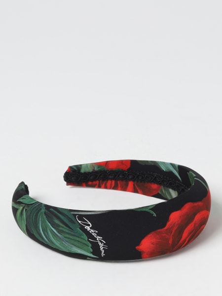 Dolce & Gabbana headband in printed silk