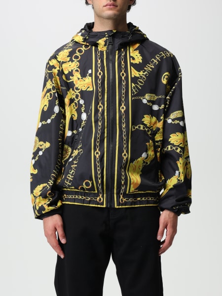 Versace Jeans Couture bomber jacket in printed nylon