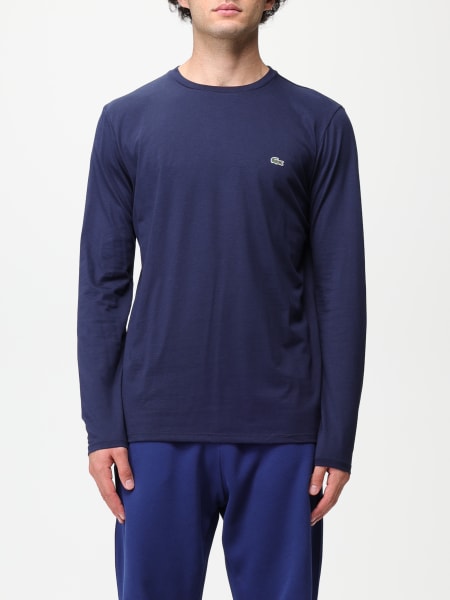 LACOSTE t shirt for man Blue Lacoste t shirt TH6712 Giglio