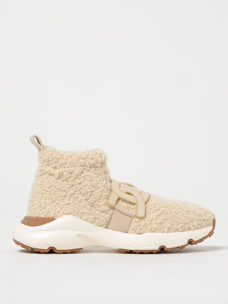 Tod's sneakers: Sneakers Tod's in shearling con applicazione