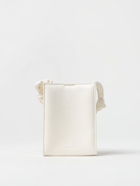 Borsa Tangle Jil Sander in nappa con logo