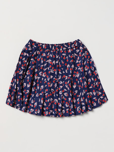 Bonpoint Jais skirt in synthetic fabric with cherry print