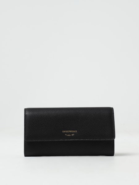 Emporio Armani wallet in grained synthetic leather