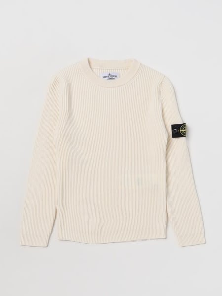 Stone island outlet jumper cream