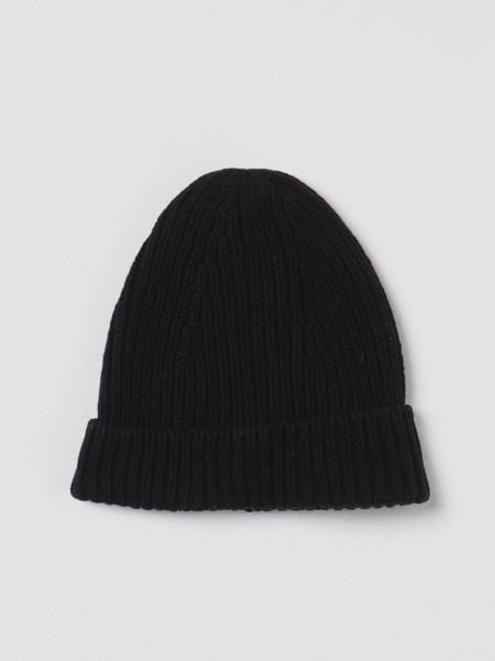 Cappello Rick Owens in cashmere a coste