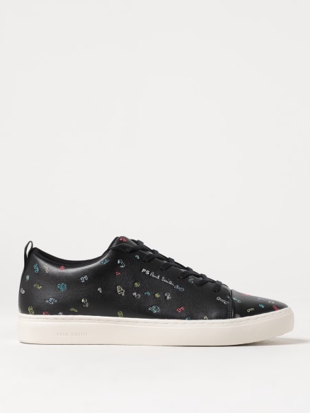 Ps Paul Smith: Sneakers Lee PS Paul Smith in pelle naturale con ricami all over