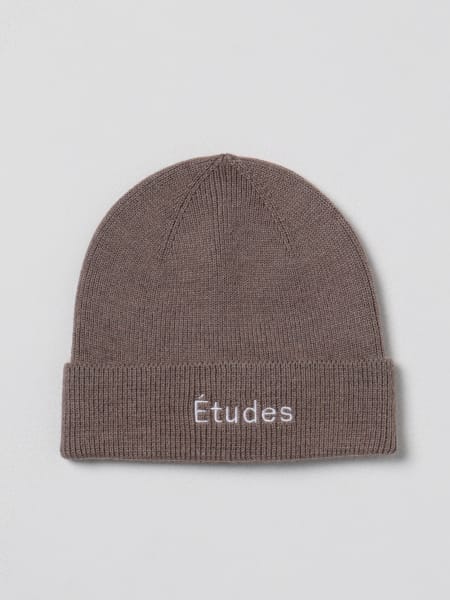 Cappello Études in misto lana con logo ricamato