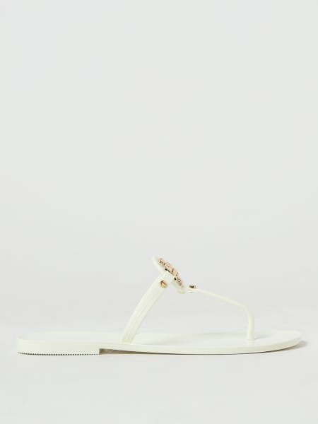 Tory burch hot sale sandals white