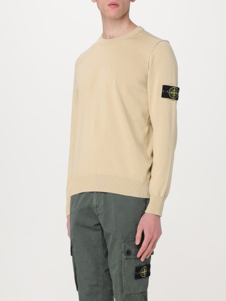 Stone island beige online sweater