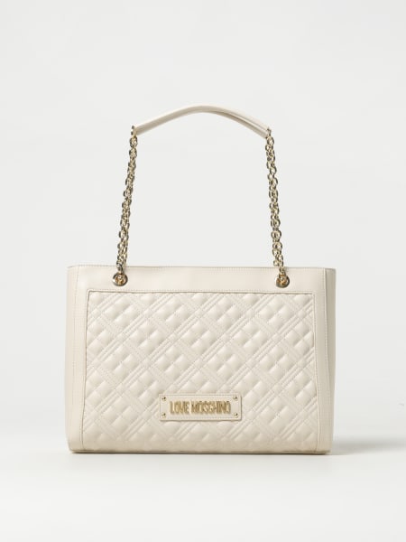 Moschino quilted shopper online bag