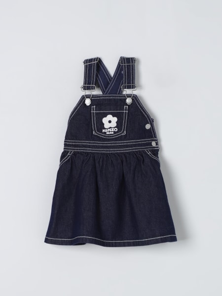 Denim Pinafore Dress for Baby