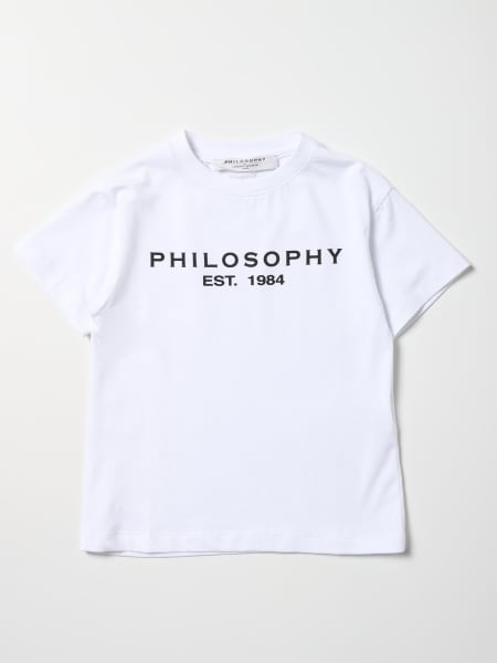 T-shirt girl Philosophy Di Lorenzo Serafini