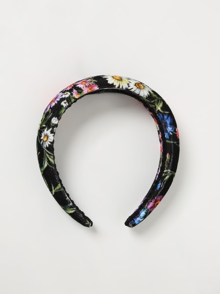 Dolce & Gabbana headband in printed cotton