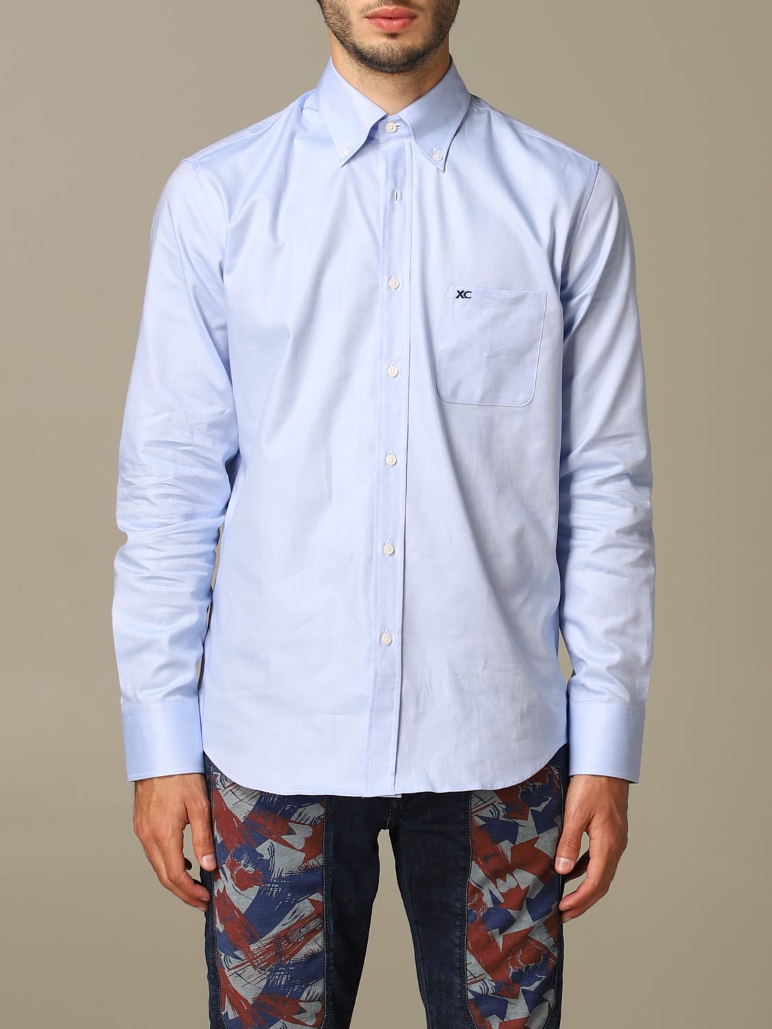 Xc -  regular fit shirt with button-down collar