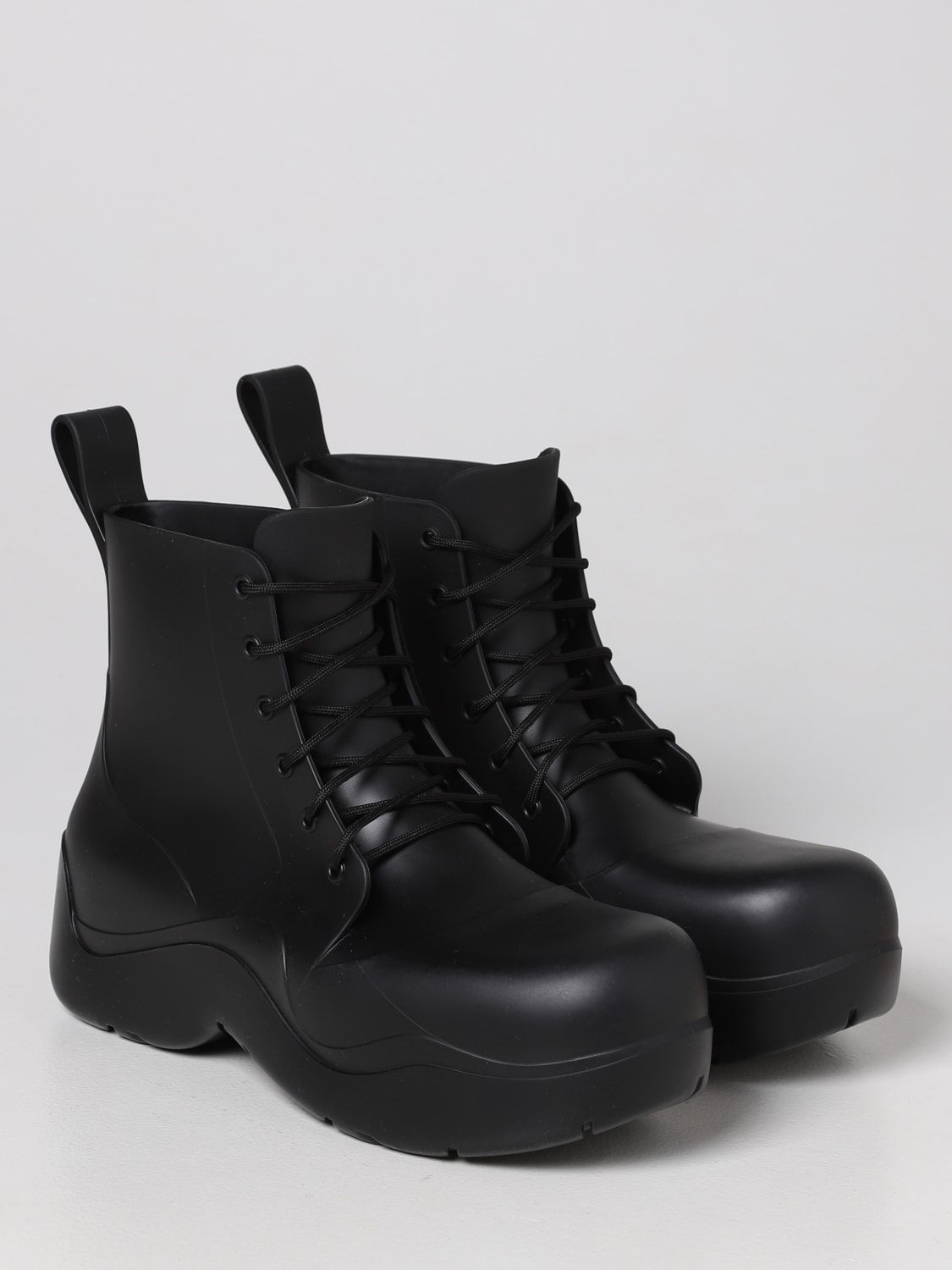 Bottega veneta lace hot sale up boots